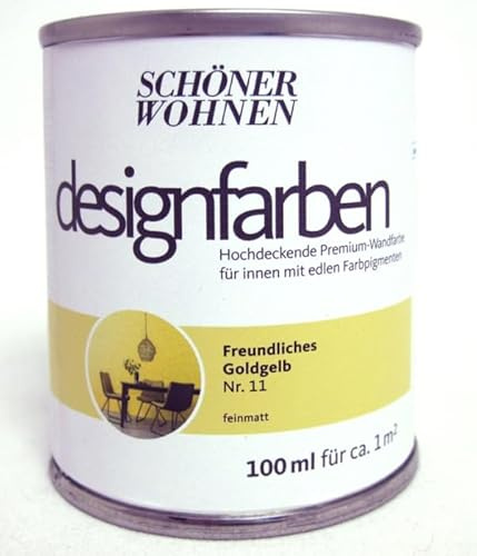 Schöner Wohnen Kollektion Designfarbe Freundliches Goldgelb Nr.11 100 ml