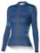 INBIKE Cycling Jersey Women Long Sleeve Clothing Shirts Sport Ladies Road Bike MTB Running Yoga Gyms Reflective Quick-Drying Blue M