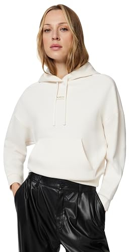 Armani Exchange Damen Cross Gender, Cuffed Sleeve Small Front Logo Relaxed Fit Sweatshirt (1er Pack)