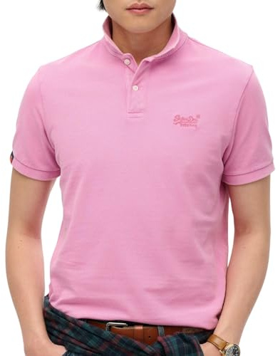 Superdry Vint Destroy Short Sleeve Polo L