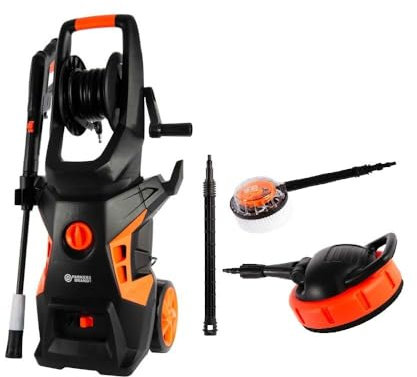 Electric Pressure Washer - 160 BAR With Patio Cleaning Set