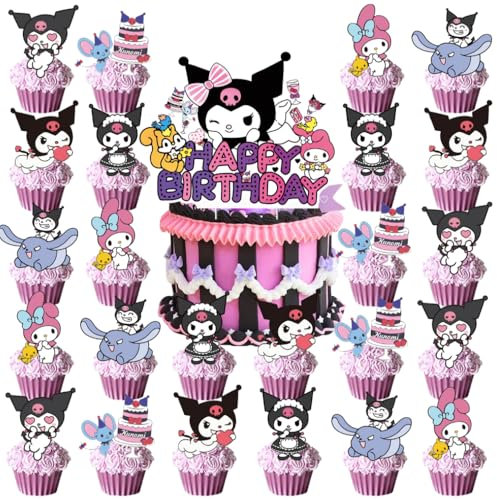 Dekorationen Kuchendekoration Cupcake Toppers Tortendeko Deko Geburtstag Cupcake Toppers Set Kuchen Dekoration Junge Cake Topper für Kinder (B-25)