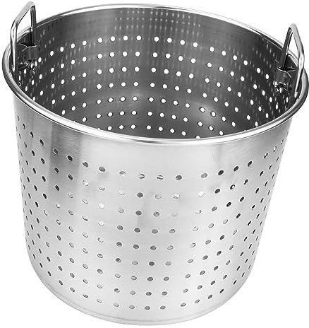 CIYODO Edelstahltopf Für Langusten Und Fleisch Metallkochtopf Mit Undichtem Deckel Für Salzlakeeimer Mehrzweck-langustentopf