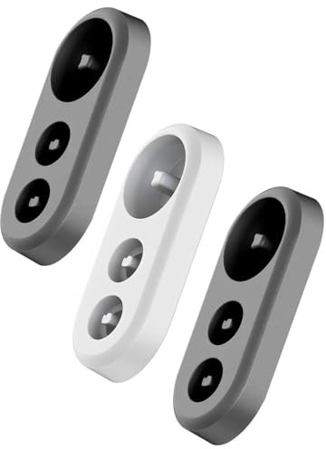 ZEXIJOW 1 Pcs In Bianco E 2 Pcs Nero Porta Spazzolino Elettrico Porta Testine Spazzolino Elettrico Porta Spazzolini Elettrici Porta Testine Spazzolino Elettrico Per Oral B Io3-6 Eb 17.18.20.25.50.60