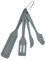 FUNNETOYU 1Set Spatole Silicone Antiaderente per Decorazione Utensili Multifunzionali Facili da Riporre Torte e Dolci