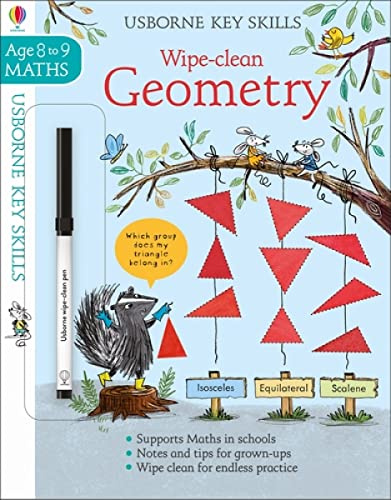 Wipe-Clean Geometry 8-9 (Wipe-Clean Key Skills): 1