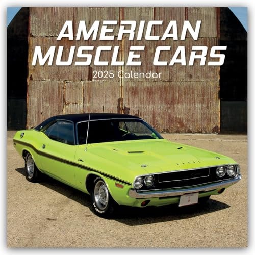American Muscle Cars – Amerikanische Muscle-Cars 2025 – 16-Monatskalender: Original Gifted Stationery-Kalender [Mehrsprachig] [Kalender] (Wall-Kalender)