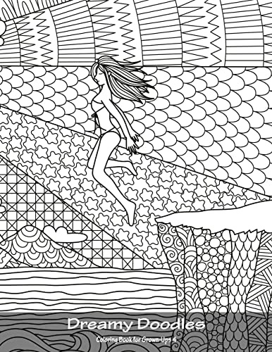 Dreamy Doodles Coloring Book for Grown-Ups 4: Volume 4