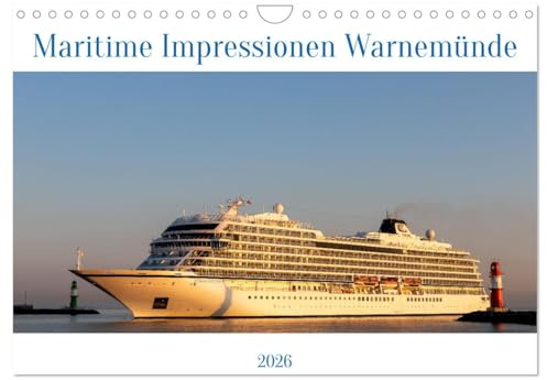 Maritime Impressionen Warnemünde (Wandkalender 2026 DIN A4 quer), CALVENDO Monatskalender: Warnemünde Maritim (CALVENDO Orte)