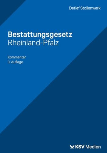 Bestattungsgesetz Rheinland-Pfalz: Kommentar
