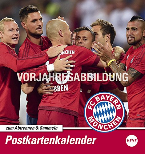 FC Bayern München Sammelkartenkalender - Kalender 2017