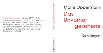 Das Unvorhergesehene: Ein Essay