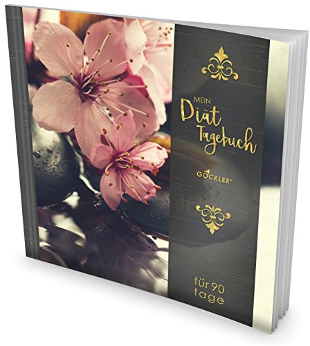 GOCKLER® Diät-Tagebuch: Das 90 Tage Abnehmtagebuch zum Ausfüllen • Professionell gestaltet, Softcover mit glänzendem Finish • Motiv „Frische Quelle“ • Ein Ernährungstagebuch zum Abnehmen