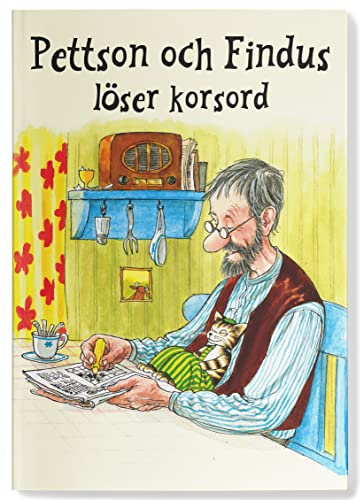 Pettson och Findus löser korsord