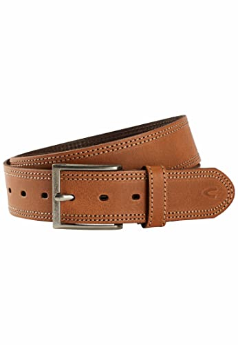 camel active Herren Gürtel aus hochwertigem Leder Hellbraun menswear-M