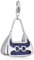 ESPRIT Charms 925 Sterlingsilber Denim Shopper XL ESZZ90680A000