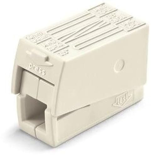 10 Stück Wago Leuchtenklemme 2 Leiter 1-2,5 qmm (10er)