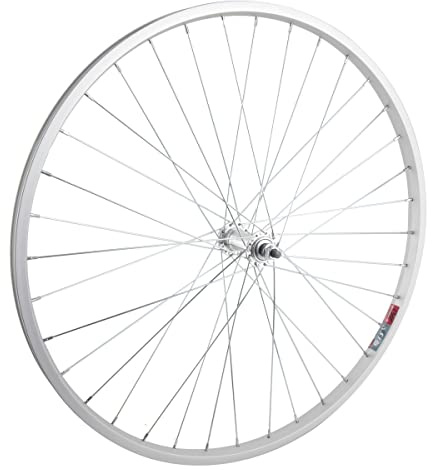 Wheel Master Front Bicycle Wheel 26 x 1.5 36H, Alloy, Bolt on, Silver, 3/8