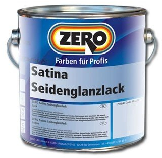 ZERO Satina Seidenglanzlack AF weiß 750 ml