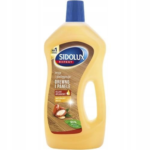 SIDOLUX EXPERT Reiniger für Platten und Holz mit Arganöl Schutz – 750 ml