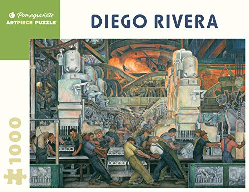 Diego Rivera Detroit Industry: North Wall Detail, 1933-1000 Piece Puzzle