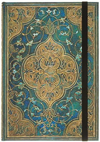 Paperblanks Van Gogh Iris 12 Monate Kalender 2023 | Horizontal | Mini (130 × 180 mm)