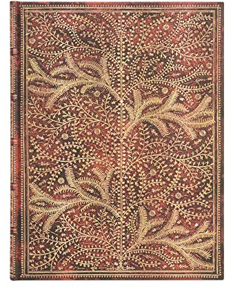 Wildwood (Tree of Life) Ultra Lined Journal: Hardcover, 120 gsm, ribbon marker, memento pouch, elastic closure, book edge printing