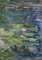 Blanko Buch A5 Claude Monet Seerosen: DIN A5 | 110 Seiten | Nummeriert | Softcover Notizbuch