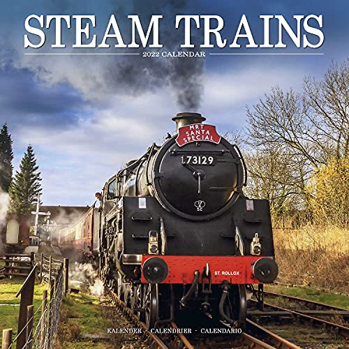 Steam Trains – Dampflokomotiven 2022 – 16-Monatskalender: Original Avonside-Kalender [Mehrsprachig] [Kalender] (Wall-Kalender)