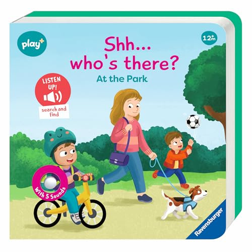 Play+ Shh ... Who's there? At the Park (sound book): Search and Find