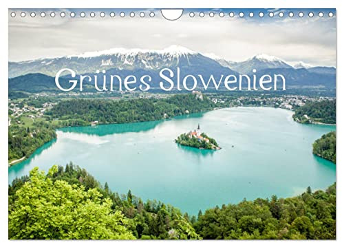 Grünes Slowenien (Wandkalender 2026 DIN A4 quer), CALVENDO Monatskalender: Eine wunderbare Reise durch die Natur Sloweniens für alle Naturliebhaber ... die das Besondere suchen (CALVENDO Orte)