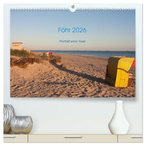 Föhr 2026. Porträt einer Insel (hochwertiger Premium Wandkalender 2026 DIN A2 quer), Kunstdruck in Hochglanz: Die Nordseeinsel Föhr, porträtiert in zwölf Monaten (CALVENDO Orte)