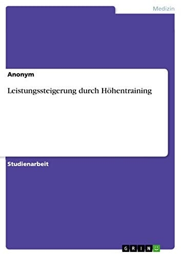 Leistungssteigerung durch Höhentraining