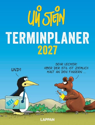 Uli Stein Terminplaner 2027: Taschenkalender: Praktischer Organizer für unterwegs (Uli Stein Kalender 2027)