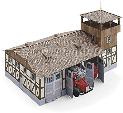 Aue-Verlag 42 x 26 x 28 cm Fire Station Model Kit