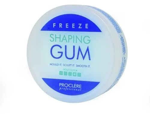 Proclere Freeze Shaping Gum - Professional Hair Styling For Men | Best Pliable Strong Hold Hair Styling Gum | Non-Greasy Strong Hold, With A Natural Matte Finish | Made To SHAPE, DEFINE and SCULPT!