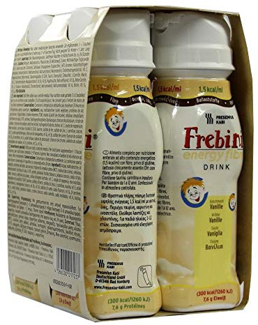 Frebini Energy Fibre Drink Vanille Trinknahrung, 800 ml Lösung