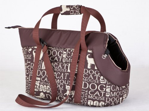 DOGGY Hobbydog TORNAP7 Tragetasche für Hunde und Katzen, 27 x 25 x 43 cm, Titeln