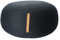 HÜBSCH Pouf Rund aus Wolle mit Ledergriff Dunkelgrau Ø 75 cm 709006