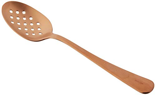 Mercer Culinary Plating Spoon Perforated Bowl 7, Stainless Steel, Rose Gold, 27.8 x 4.0 x 2.5 cm