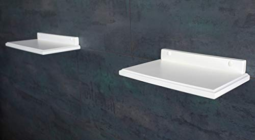 Jennys Tiershop Weiß. Doppelpack! Katzen Wandpark, handgefertigte Tiermöbel in Qualität die Jahre hält! Kratzbaum. Hier: Wandbretter 2 Stck. 30 x 20 cm weiß (Stö)