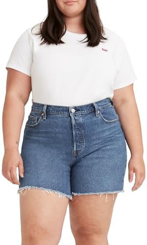 Levi's Damen Plus Size The Perfect Tee T-Shirt, White +, 3XL