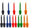 Senven 15 stücke Multimeter Draht Blei Test Haken Clip Elektronische Mini Test Sonde Set， Rot×3 Blau×3 Schwarz×3 Gelb×3 Grün×3 Für Repair Tool, prüfspitze grabber.
