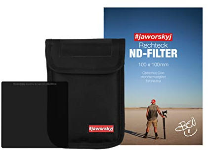 #jaworskyj Rechteck ND Filter 100x100mm - 8X ND0.9 Nano Coating - Verschiedene Stärken erhältlich