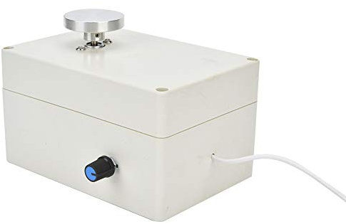 Cryfokt Mini Macchina per Tornio Elettrico, Mini Macchina per Produzione di Ceramica da 2000 Giri/Min Macchina da Lavoro per La Produzione di Argilla Artistica Fai da Te in Ceramica(Spina UE)
