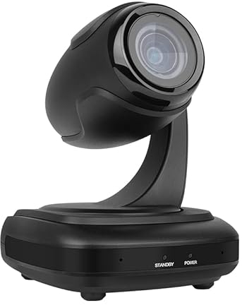 SMTAV Tiny 3X Optics USB PTZ Webcam, USB 2.0 Videoausgang, UVC unterstützt, Full HD 1080p Videokonferenzen, Aufnahme und Streaming