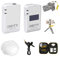 Deity Pocket Wireless Microphones 2.4Ghz Pocket Wireless System Lavalier Microphone with OLED Display for Vlog Video Interview YouTube Facebook Live DSLR Camera Smartphone Tablet (White)