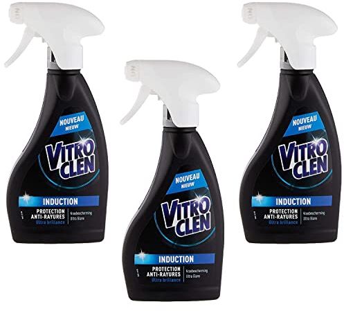 Vitroclen Spray Nettoyant 250ml Plaque Induction - lot de 3