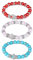 KARMAPLEDGE Women's Healing Crystal Bracelet, Chakra Bracelets, Handmade Bracelets Crystal By Karma Pledge One Size Turquoise, Carnelian And Rose Quartz