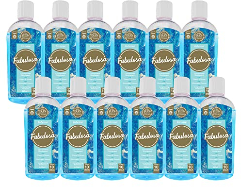 Fabulosa 4 in 1 Concentrated Antibacterial Disinfectant All Purpose Cleaner, 220ml, 12 pack, Intense